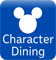 Character Dinner hotel facility icon